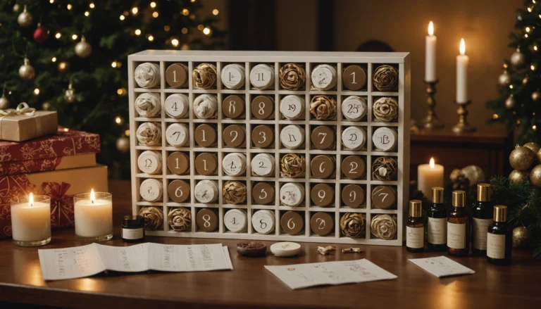 calendrier de l'avent cheveux bouclés
