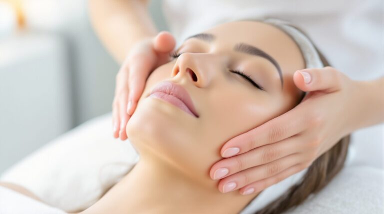 drainage lymphatique du visage