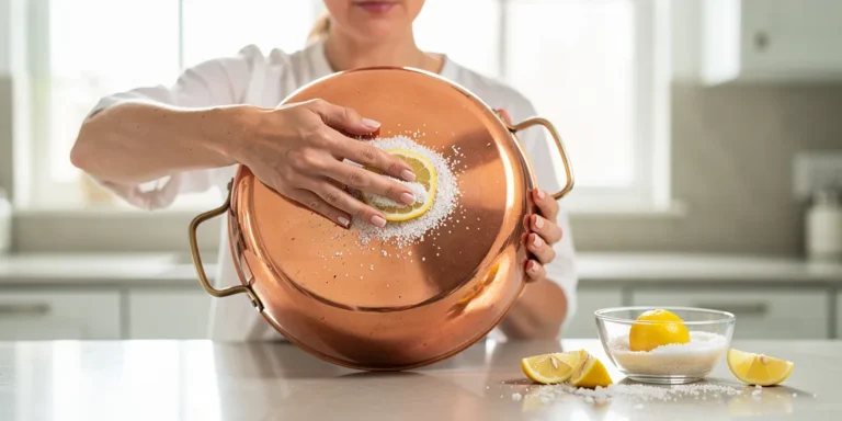 nettoyer un objet en cuivre
