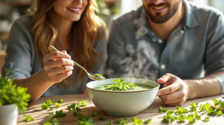 soupe de persil bienfaits