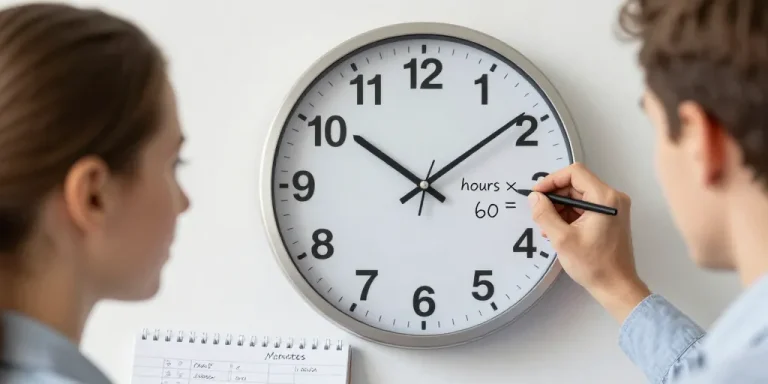 heure en minute