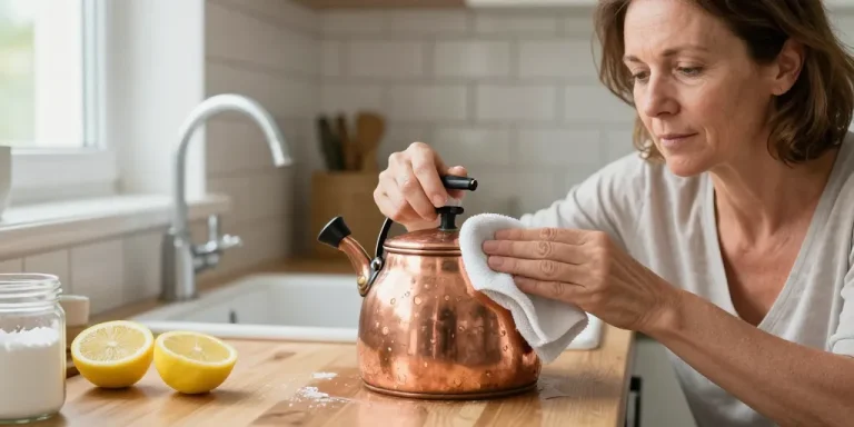 nettoyer un objet en cuivre