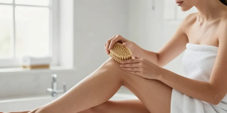 brossage a sec jambes