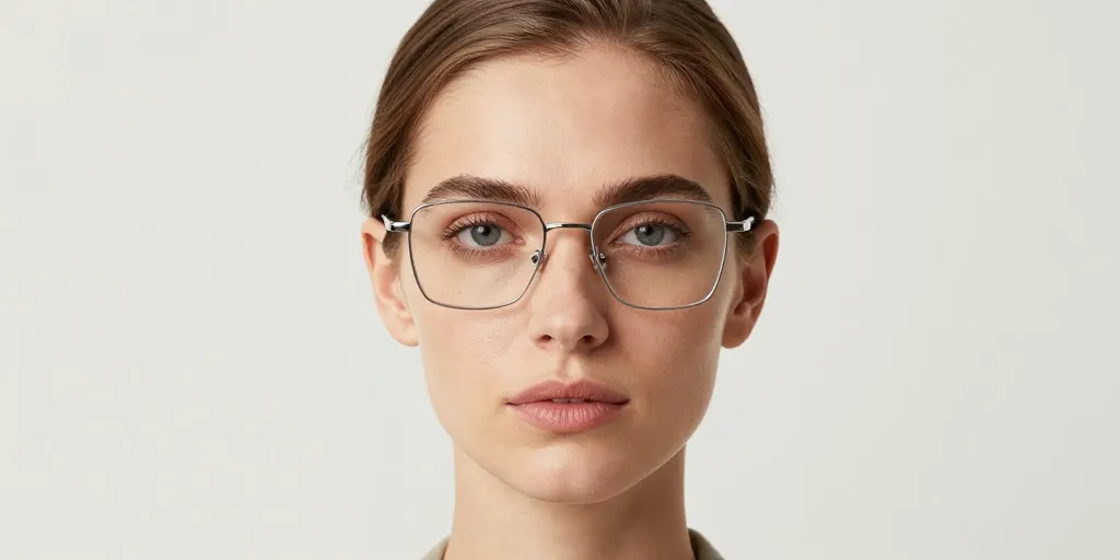 forme de visage et lunette