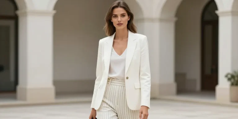 avec quoi porter un pantalon à rayures
