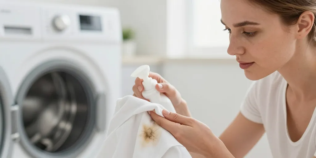 enlever tache de moisissure sur linge