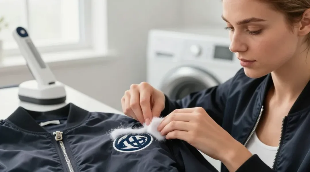 comment enlever un flocage sur une veste