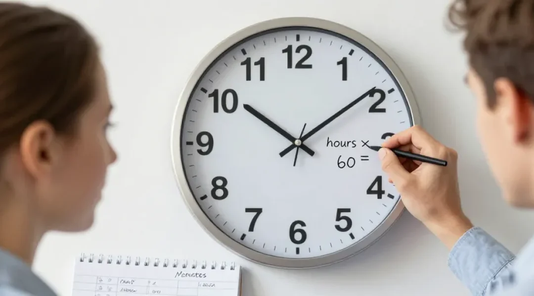heure en minute